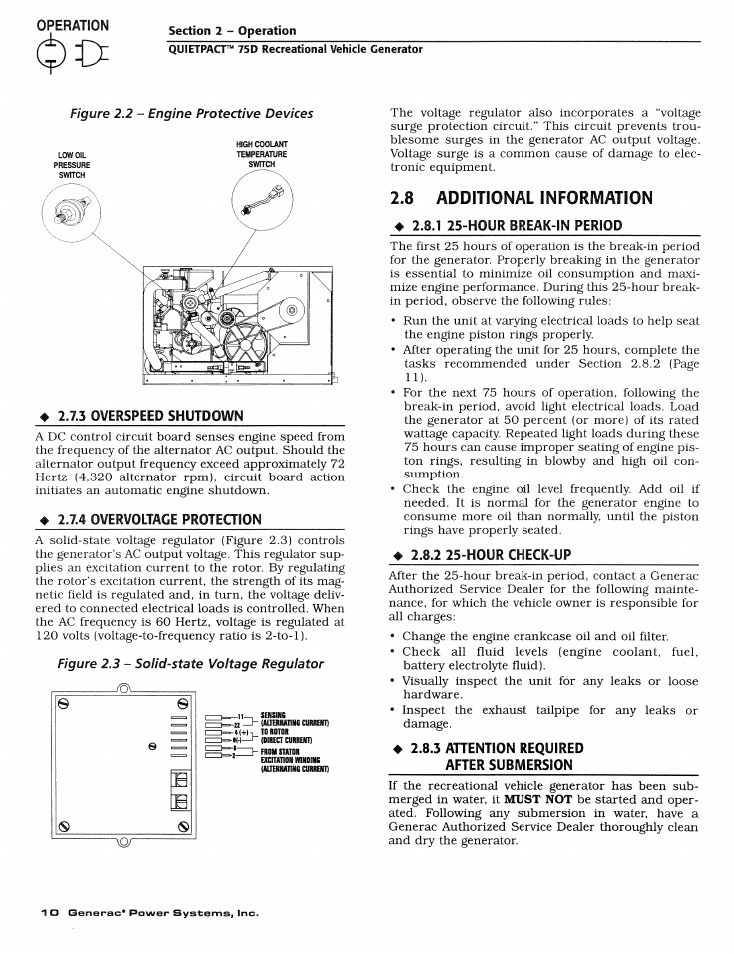 8 additional information | Generac Power Systems 004270-1 User Manual | Page 12 / 68