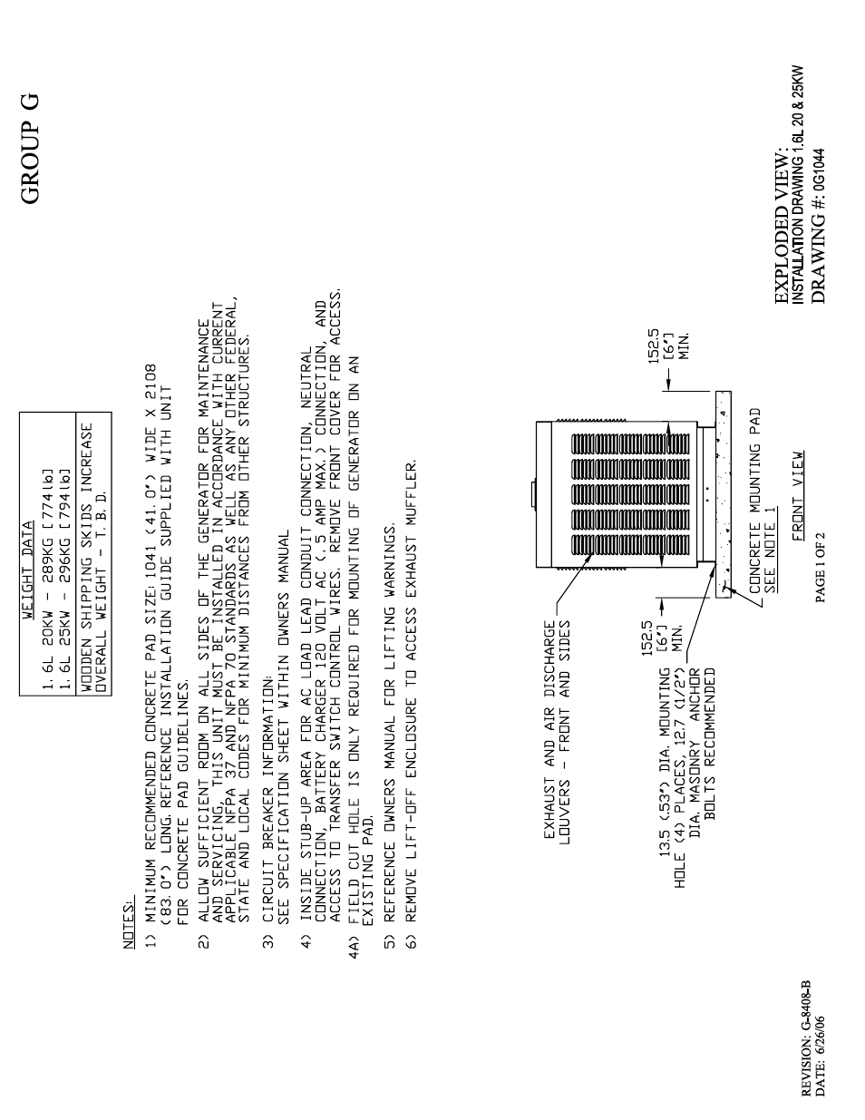 Generac Power Systems 005324-1 User Manual | Page 62 / 64