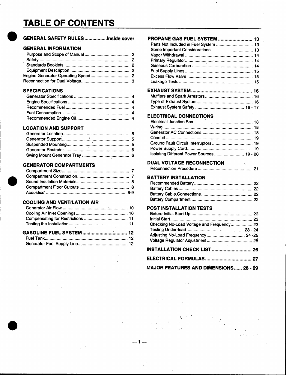 Generac Power Systems 91355 User Manual | Page 3 / 32