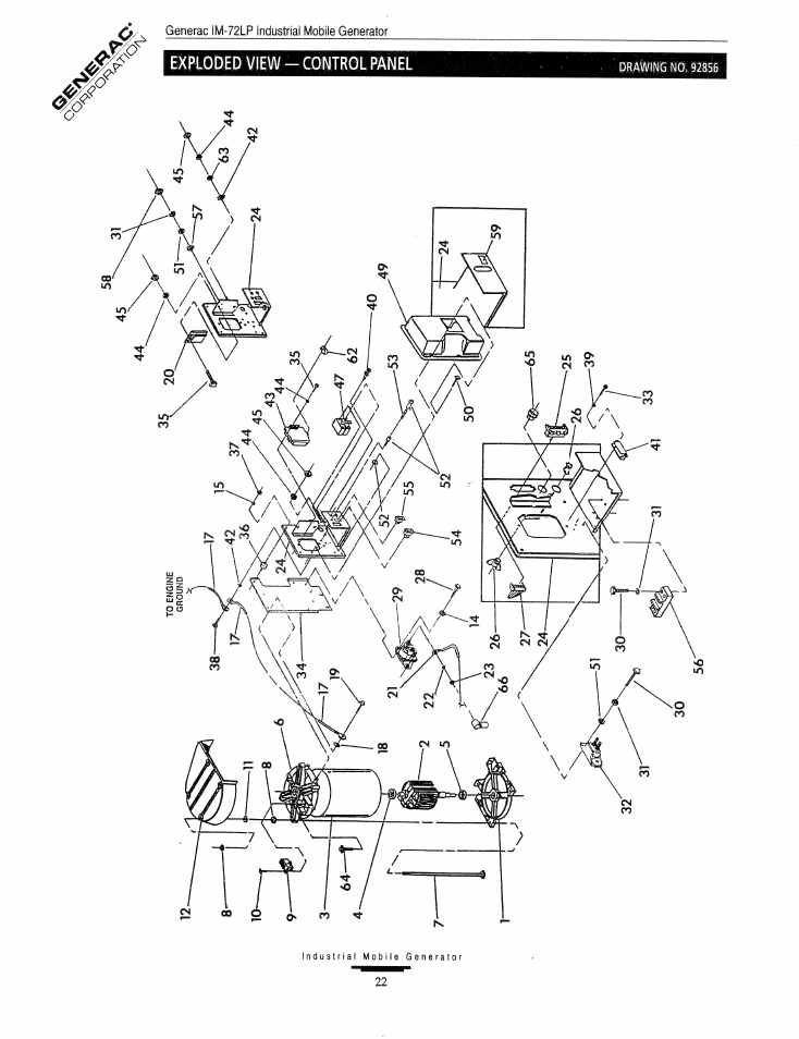 Generac Power Systems Air-cooled Industrial Mobile Generator 09843-2 User Manual | Page 22 / 32