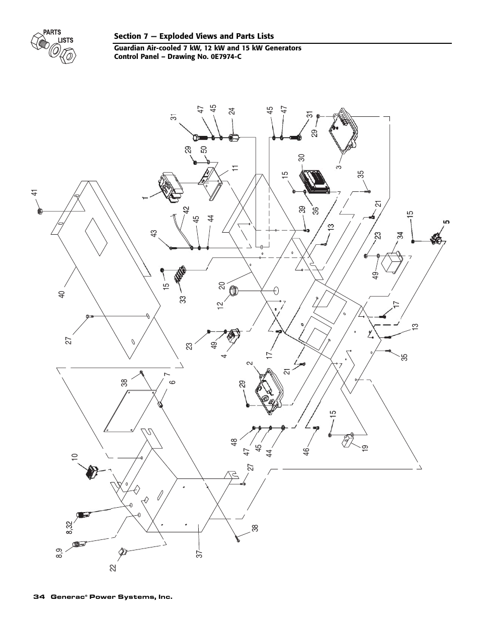Generac Power Systems 04758-1 User Manual | Page 36 / 56
