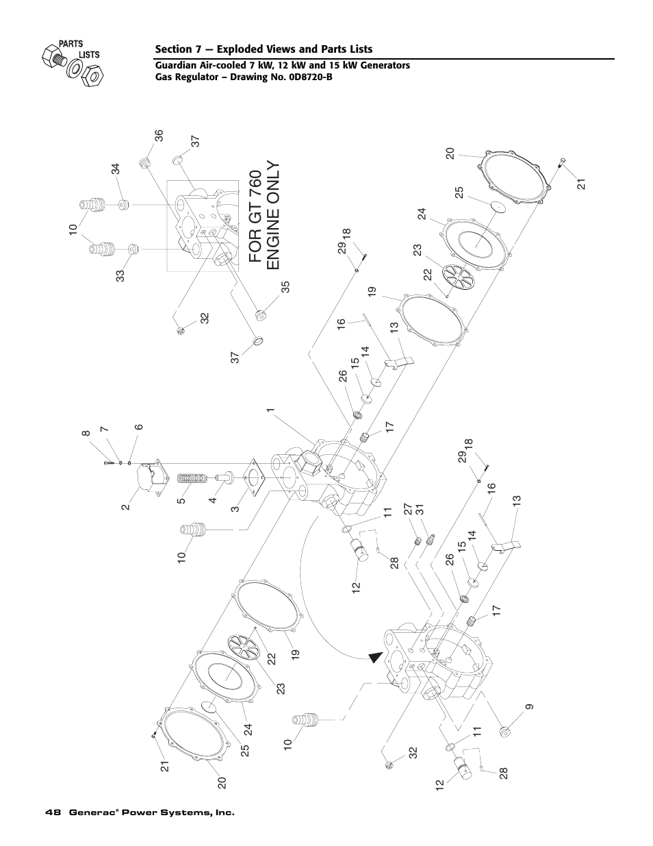 Generac Power Systems 04758-1 User Manual | Page 50 / 56