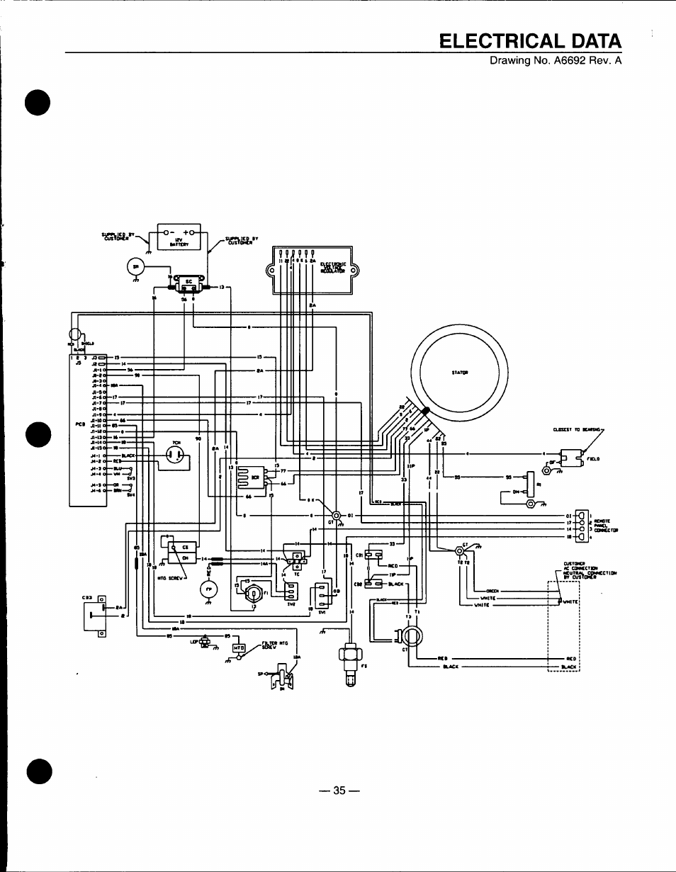 Electrical data | Generac Power Systems 00862-1 User Manual | Page 37 / 52