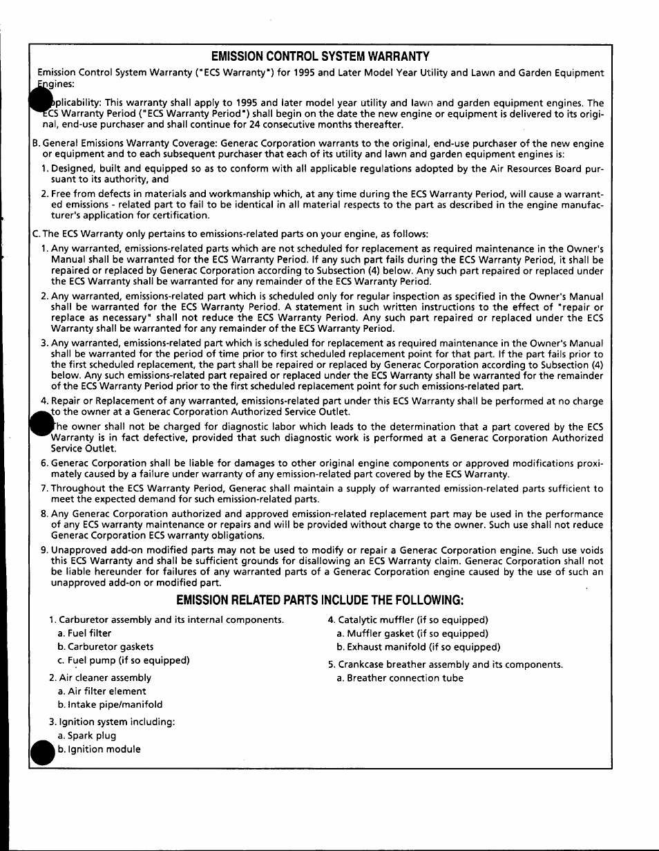 Generac Power Systems 00862-1 User Manual | Page 51 / 52