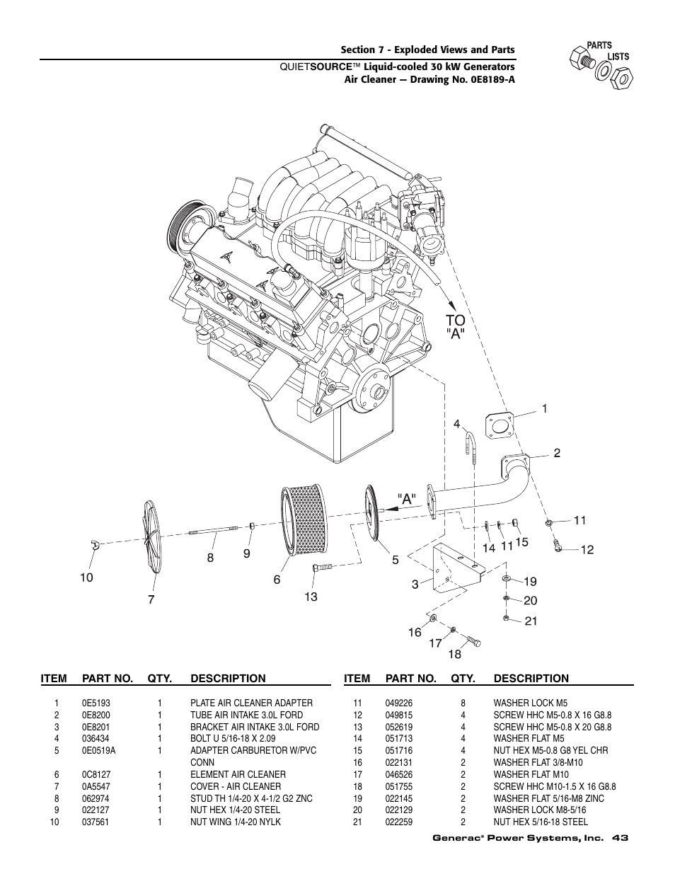 Generac Power Systems 004917-3 User Manual | Page 45 / 48