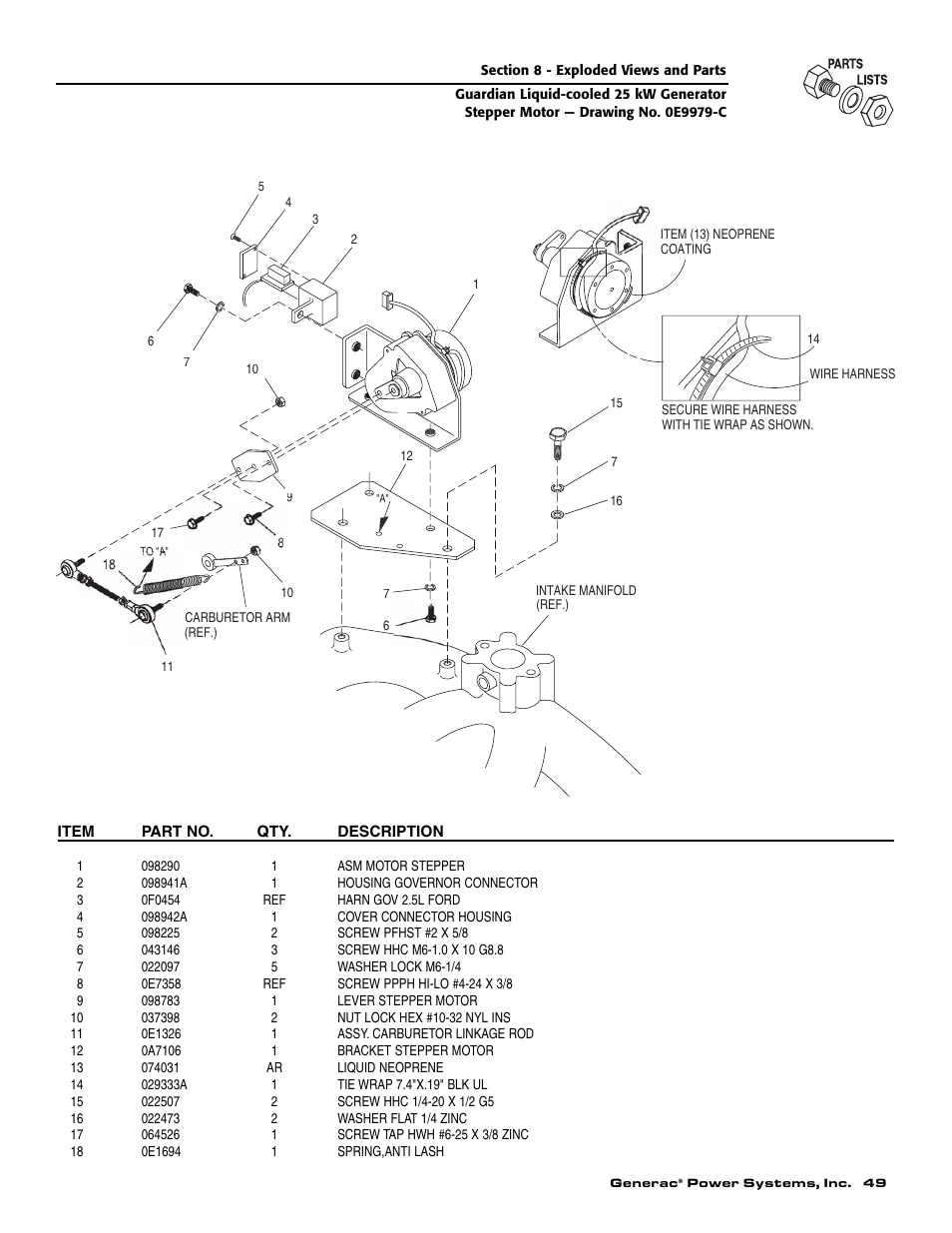 Generac Power Systems 005040-0 User Manual | Page 51 / 56