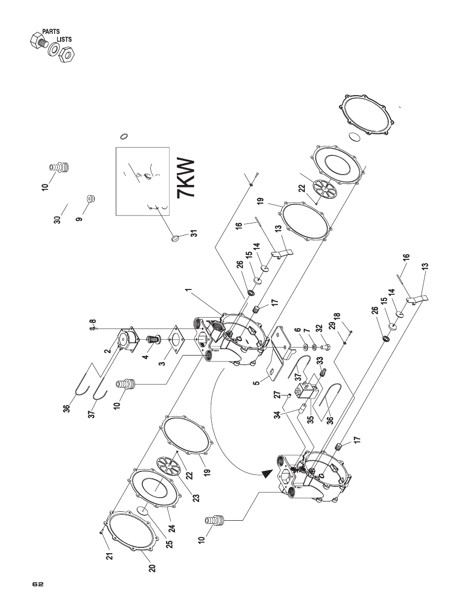 Generac Power Systems 005240 User Manual | Page 64 / 72