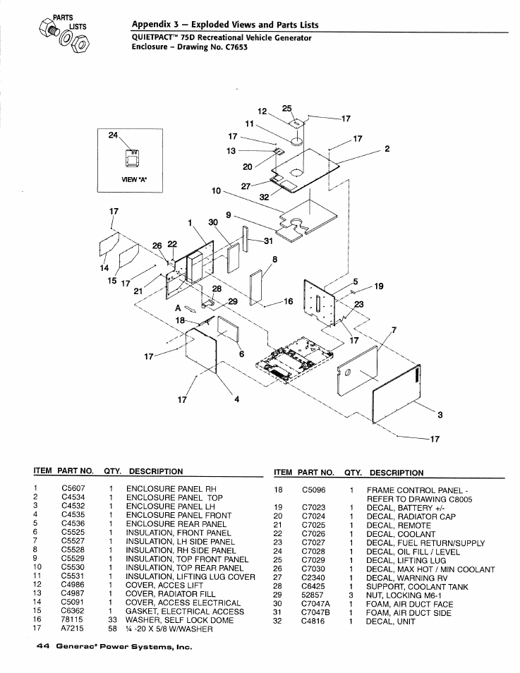 Generac Power Systems 4270-0 User Manual | Page 46 / 68
