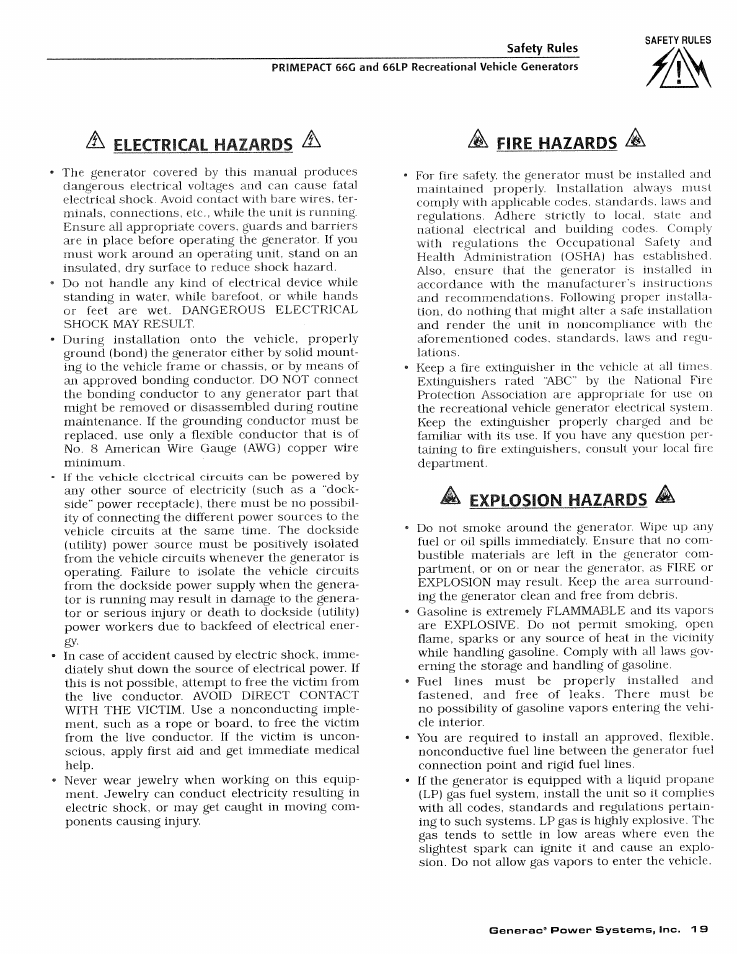 Generac Power Systems 009600-4 User Manual | Page 21 / 56