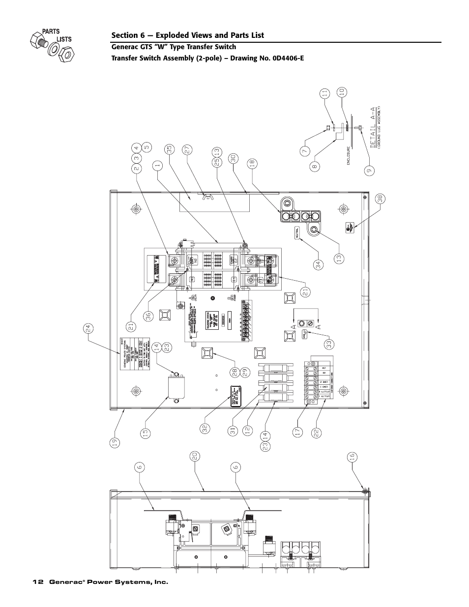 Generac Power Systems 04635-0 User Manual | Page 14 / 16