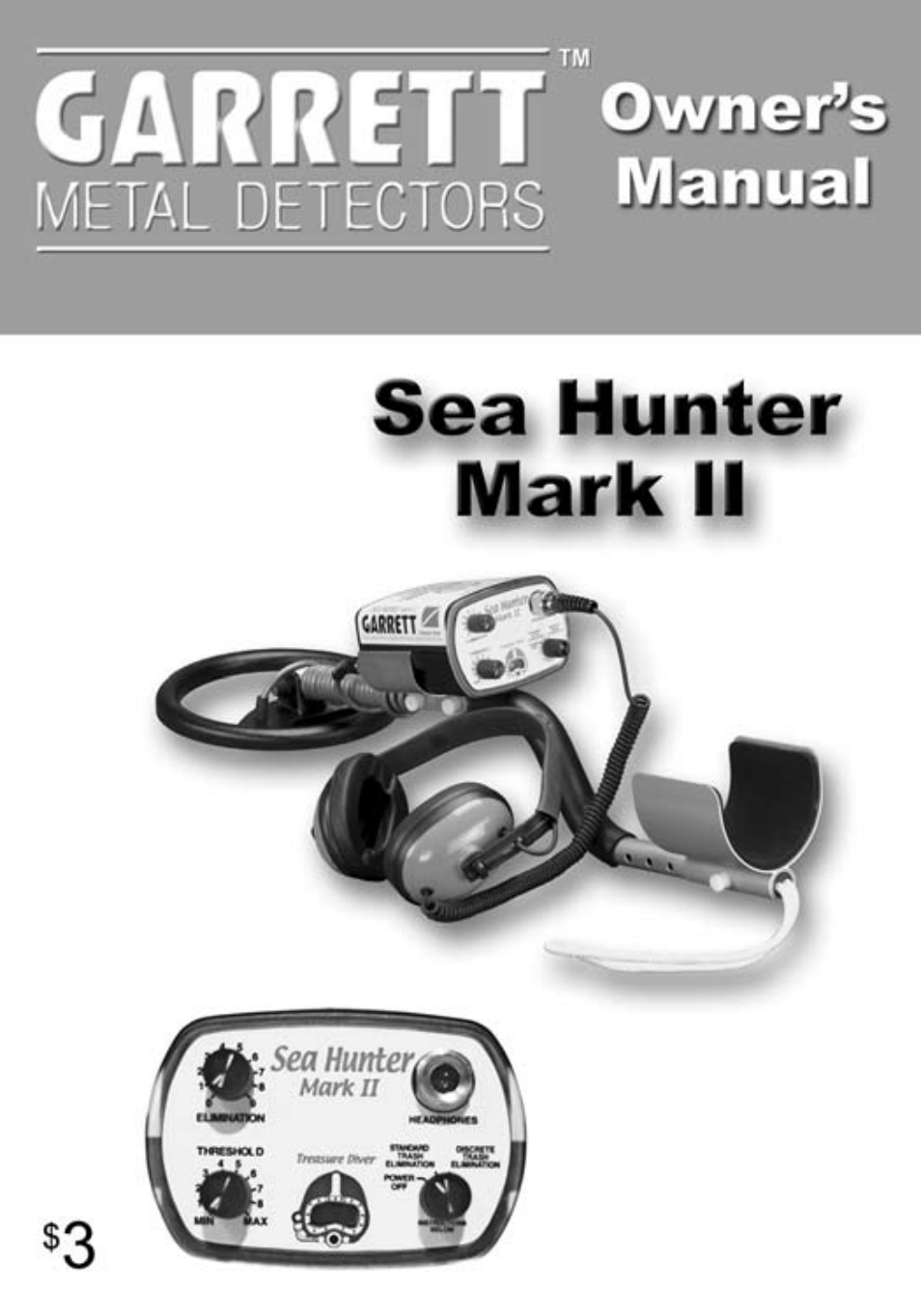 Garrett Metal Detectors Sea Hunter Mark II None User Manual | 44 pages