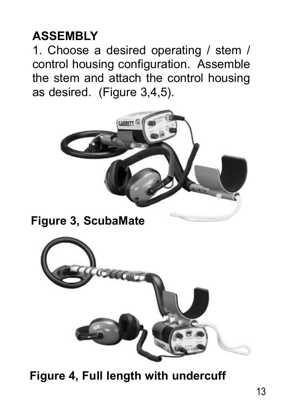 Garrett Metal Detectors Sea Hunter Mark II None User Manual | Page 13 / 44