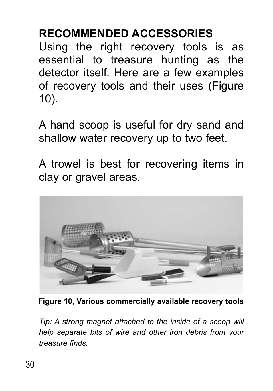 Garrett Metal Detectors Sea Hunter Mark II None User Manual | Page 30 / 44