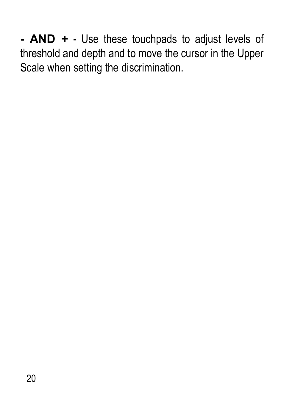 Garrett Metal Detectors Metal Detectors GTAx 550 User Manual | Page 20 / 60