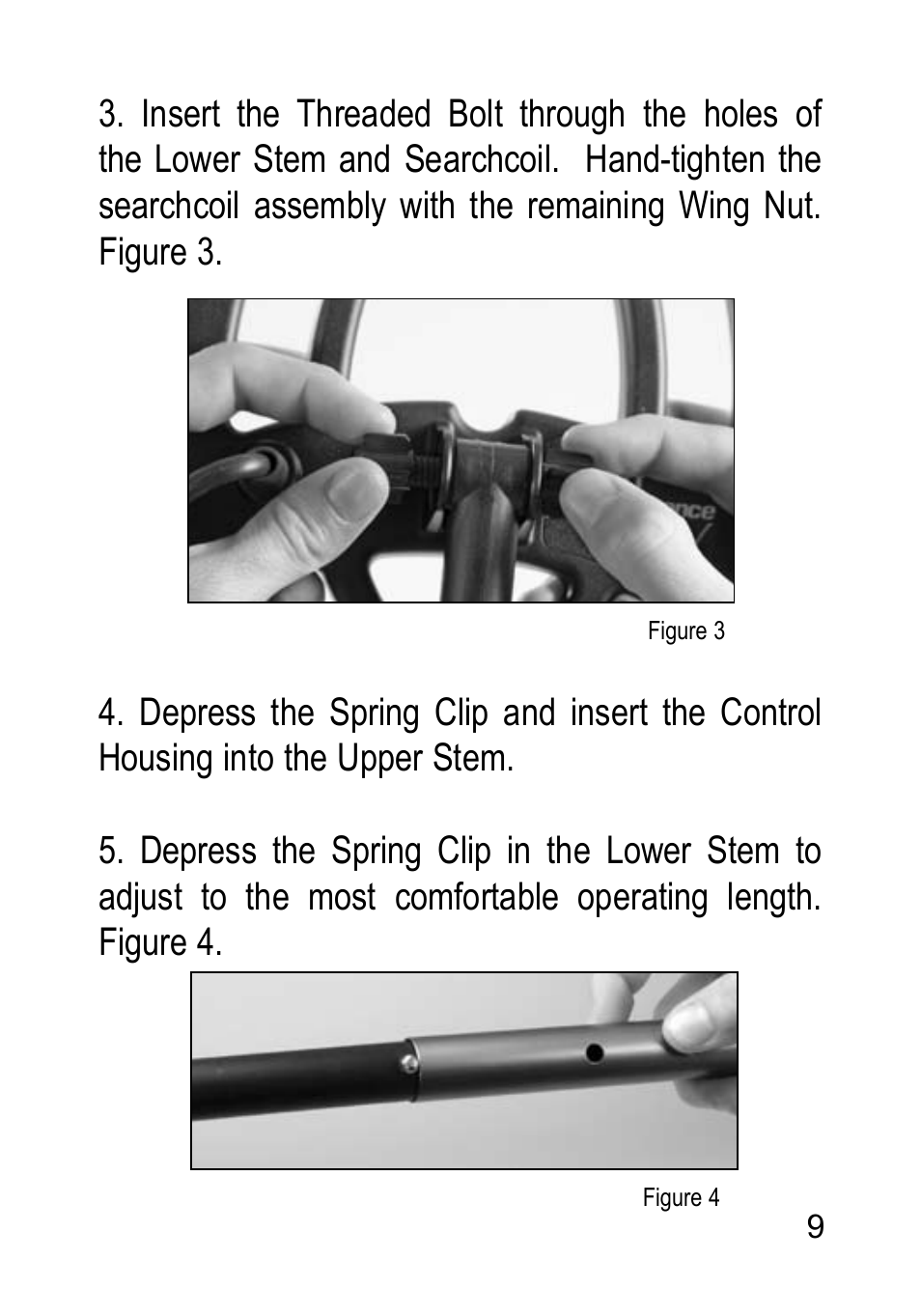 Garrett Metal Detectors Metal Detectors GTAx 550 User Manual | Page 9 / 60