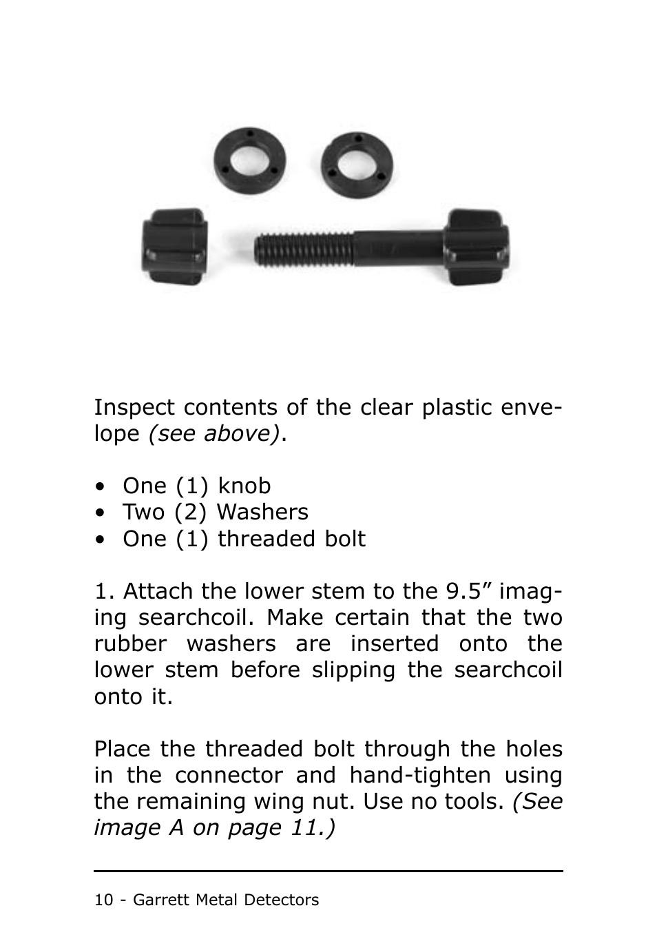 Garrett Metal Detectors Metal Detector GTI 1500 User Manual | Page 10 / 88