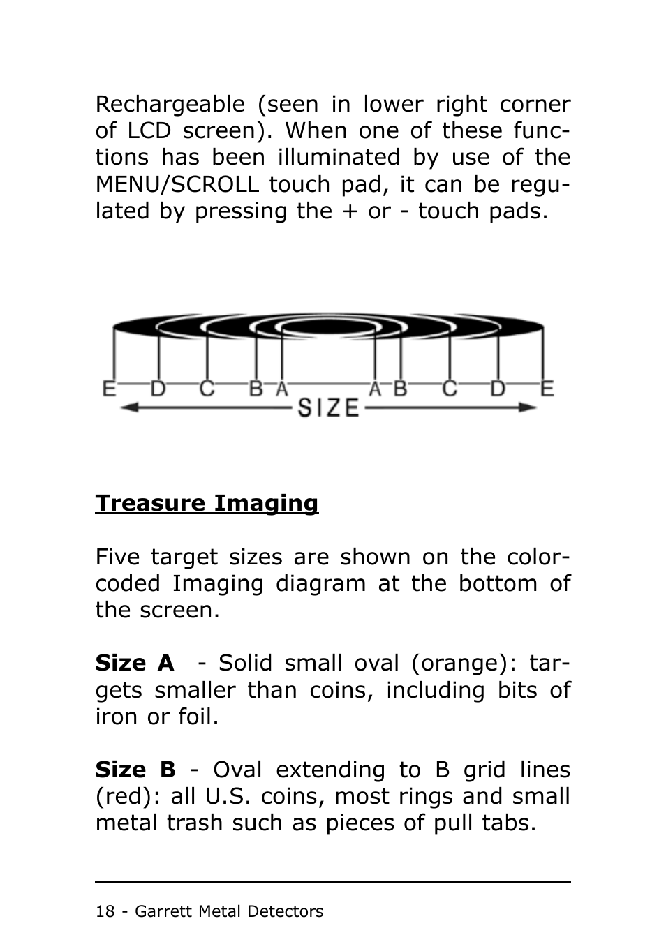 Garrett Metal Detectors Metal Detector GTI 1500 User Manual | Page 18 / 88