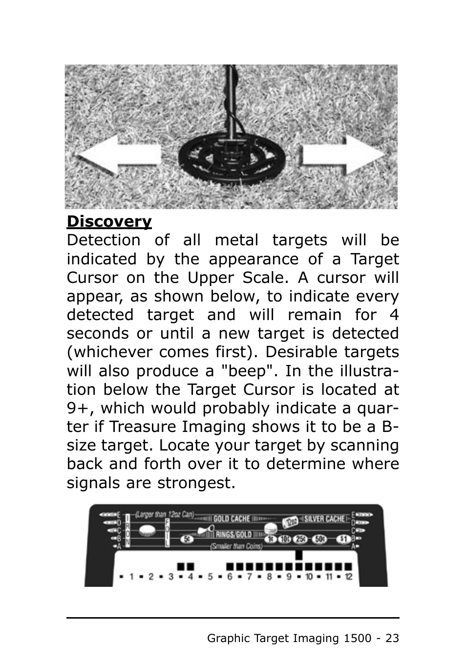 Garrett Metal Detectors Metal Detector GTI 1500 User Manual | Page 23 / 88