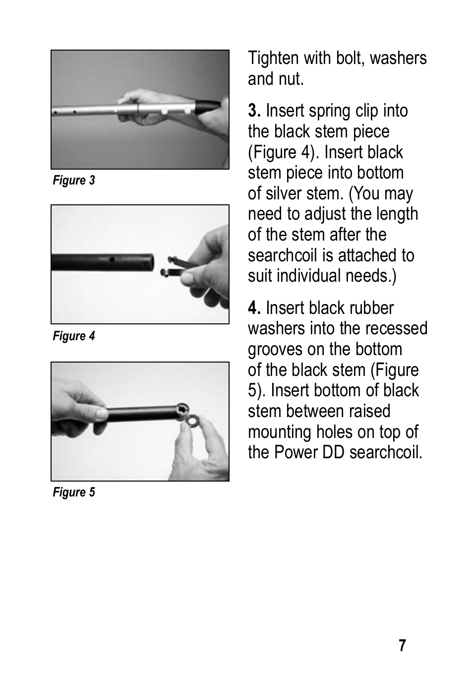 Garrett Metal Detectors Infinium LS User Manual | Page 7 / 40