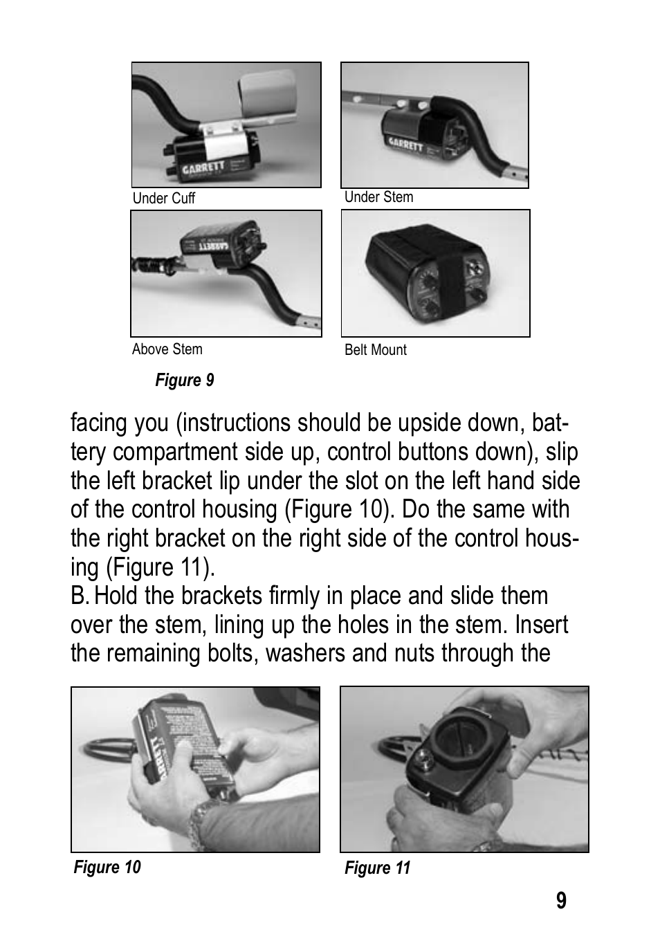Garrett Metal Detectors Infinium LS User Manual | Page 9 / 40