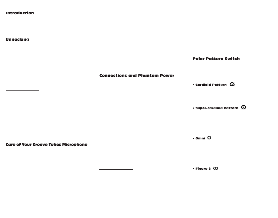 Groove Tubes G67 User Manual | 2 pages
