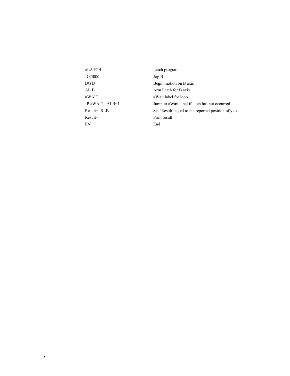 Example | Galil DMC-2X00 User Manual | Page 130 / 267