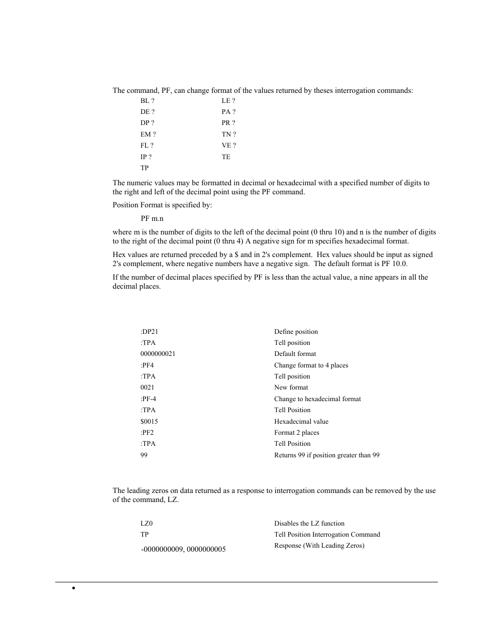 Example | Galil DMC-2X00 User Manual | Page 166 / 267