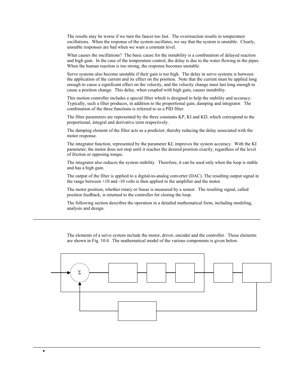 System modeling, Controller | Galil DMC-2X00 User Manual | Page 190 / 267