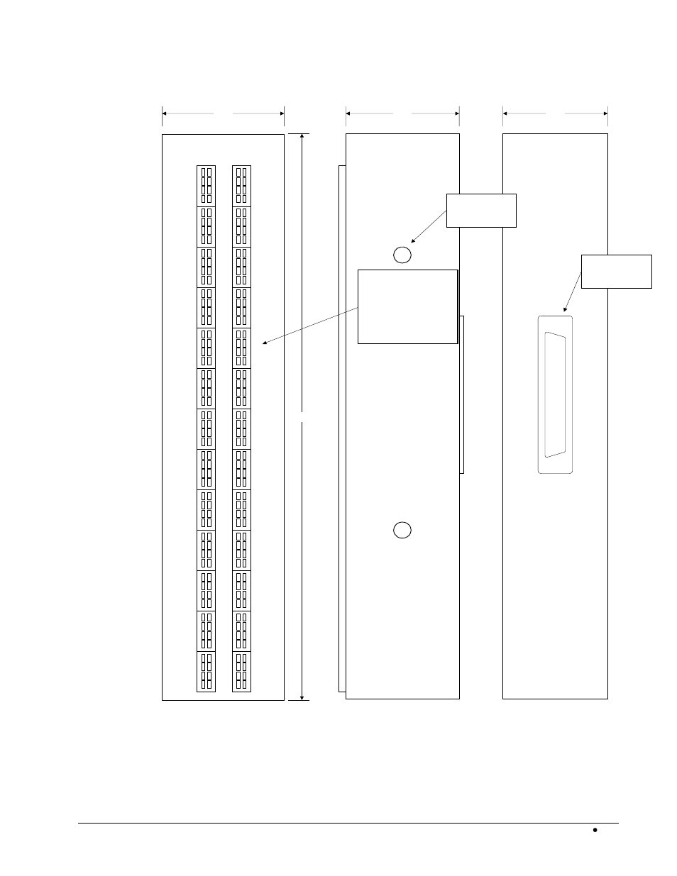 Icm-2900 drawing, Front side back | Galil DMC-2X00 User Manual | Page 221 / 267