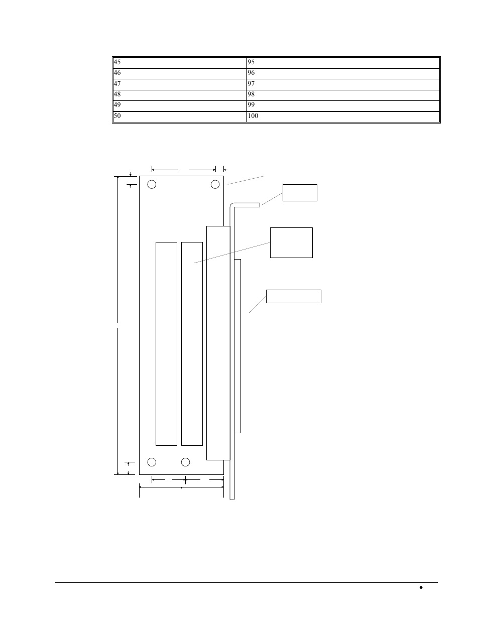 Cb-50-100 drawing, Figure a-15 | Galil DMC-2X00 User Manual | Page 243 / 267