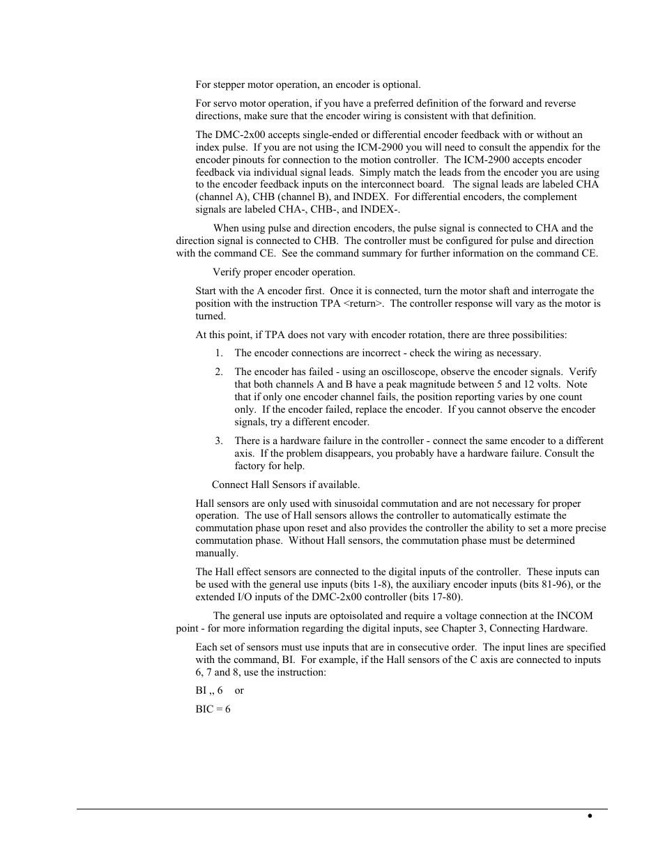 Galil DMC-2X00 User Manual | Page 33 / 267