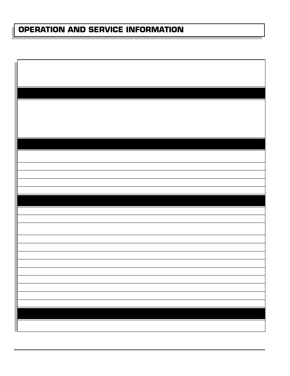 Operation and service information, Owner’s manual and service guide, Periodic service schedule | Daily, Weekly, Monthly - 20 hours, Quarterly - 50 hours | Greenlee 28809-G01 User Manual | Page 32 / 66