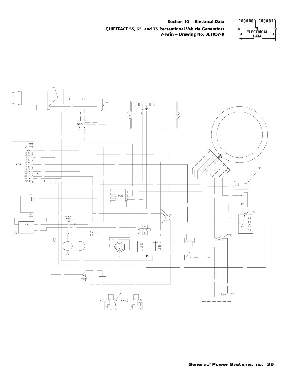 Generac, Power systems, inc. 39 | Generac 004702-0 User Manual | Page 41 / 56
