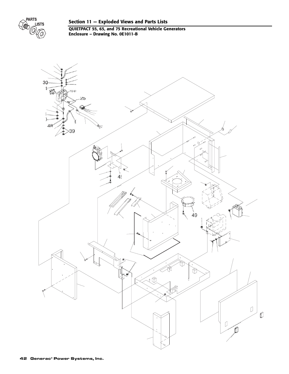 Generac 004702-0 User Manual | Page 44 / 56