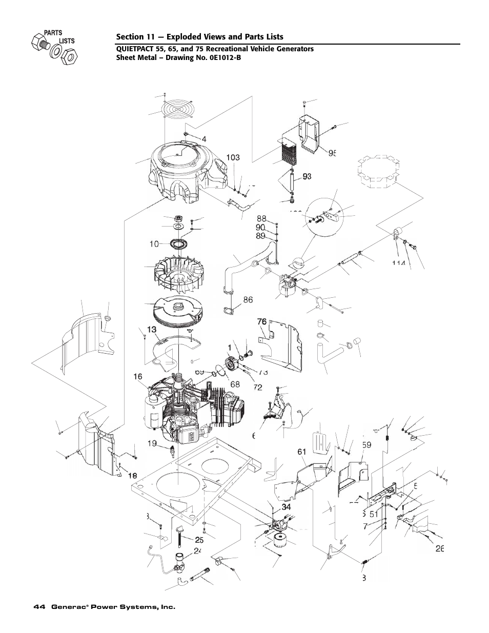 Generac 004702-0 User Manual | Page 46 / 56