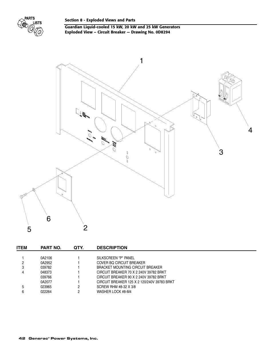 Generac 004188-1 User Manual | Page 44 / 60