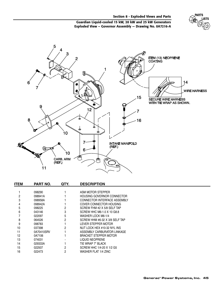 Generac 004188-1 User Manual | Page 47 / 60