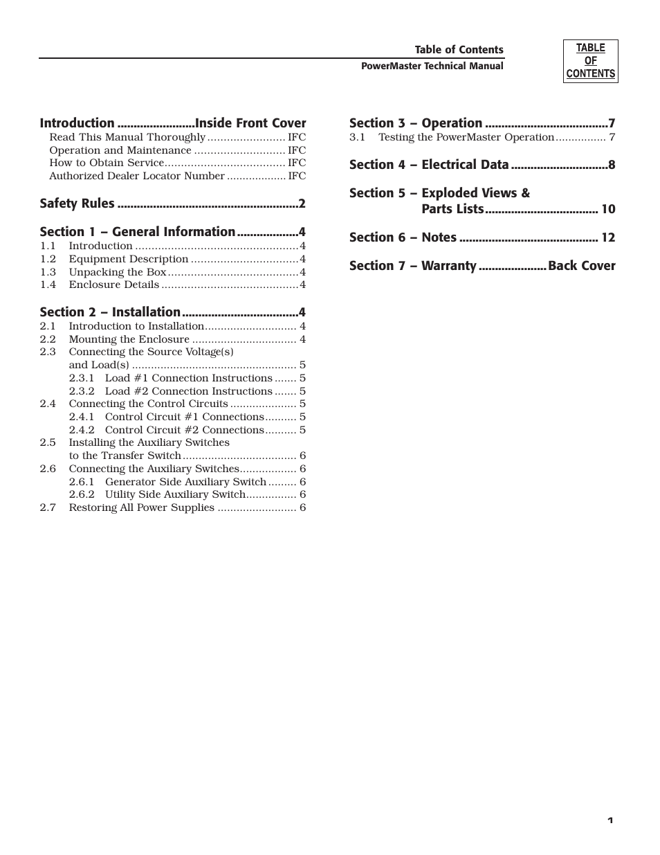 Generac Generator User Manual | Page 3 / 16