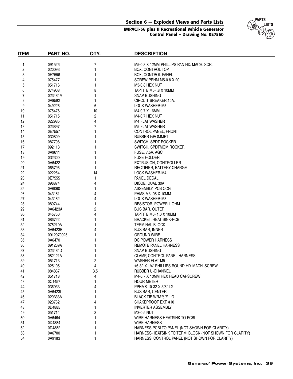 Generac 00941-4 User Manual | Page 41 / 52