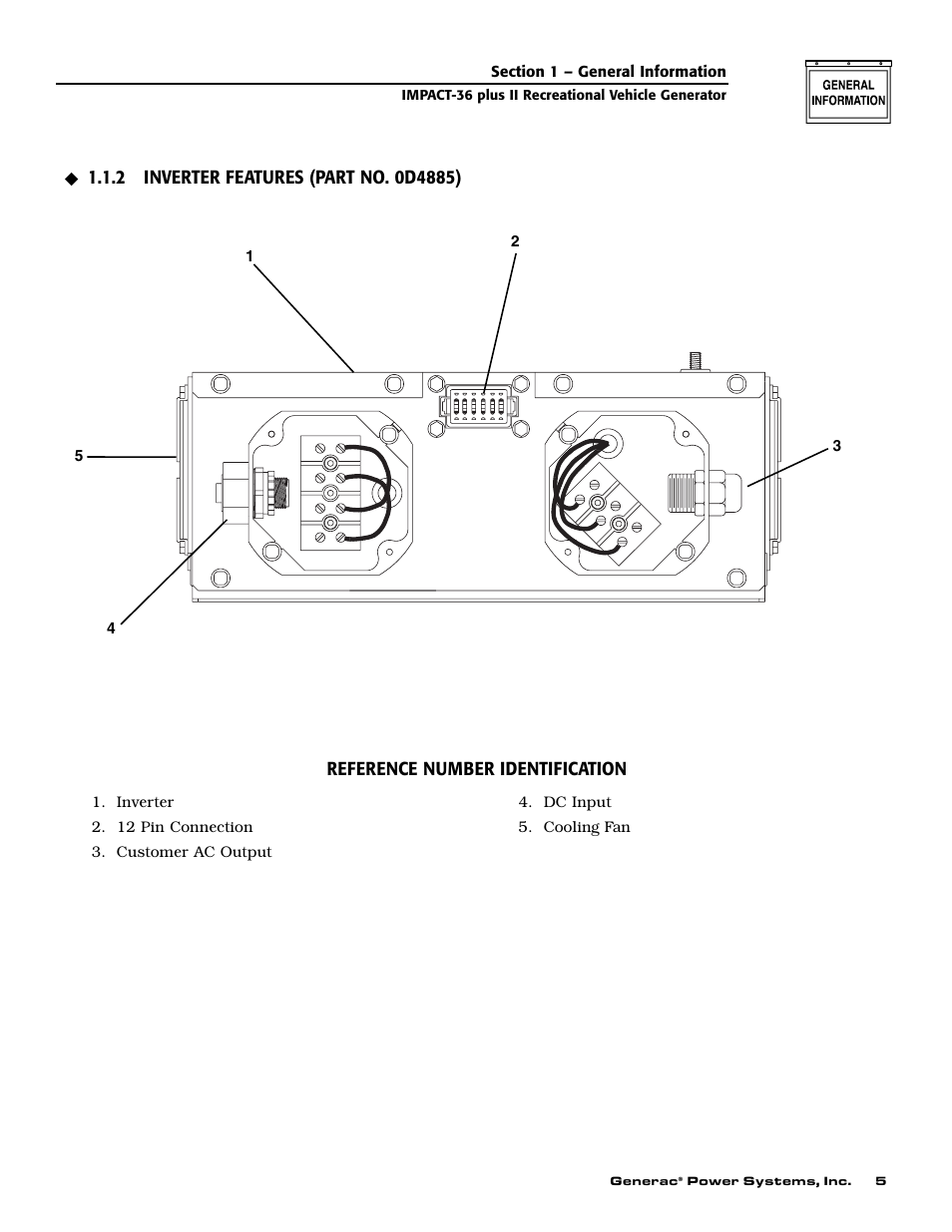 Reference number identification | Generac 00941-4 User Manual | Page 7 / 52