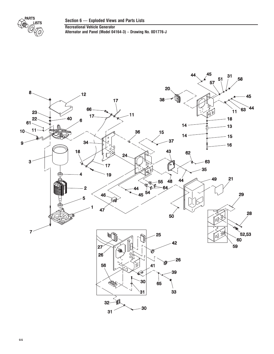 Generac PRIMEPACT 50 04164-3 User Manual | Page 46 / 60
