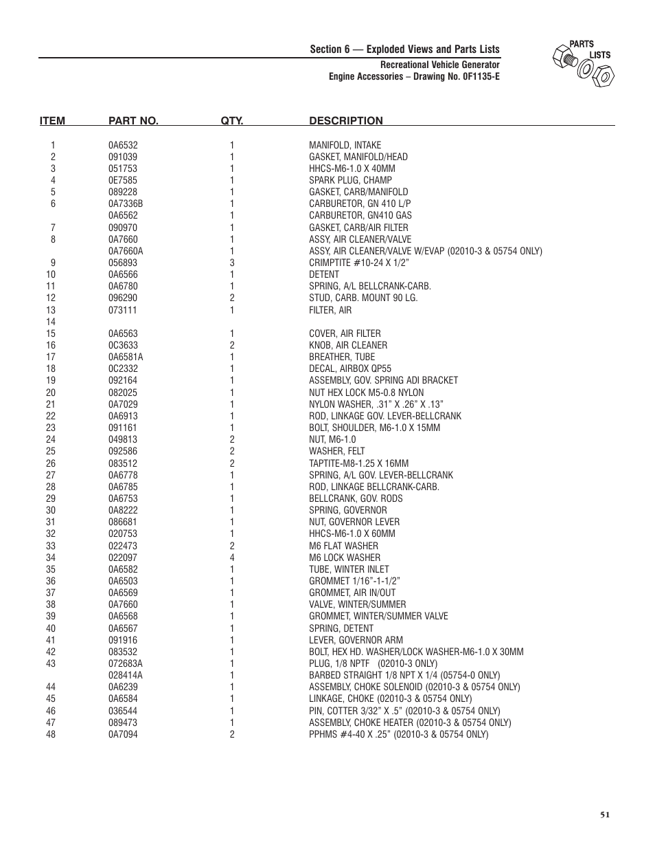 Generac PRIMEPACT 50 04164-3 User Manual | Page 53 / 60