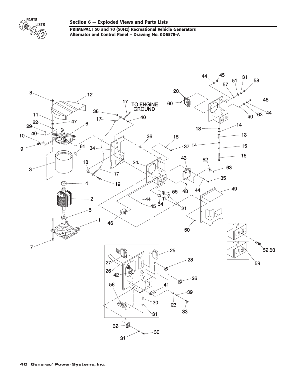 Generac 00784-2 User Manual | Page 42 / 52