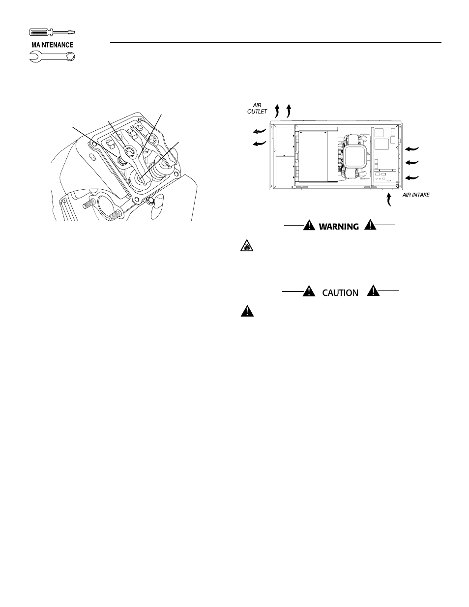 9 cooling system, 10 attention after submersion, 11 corrosion protection | Generac 04389-0 User Manual | Page 22 / 60