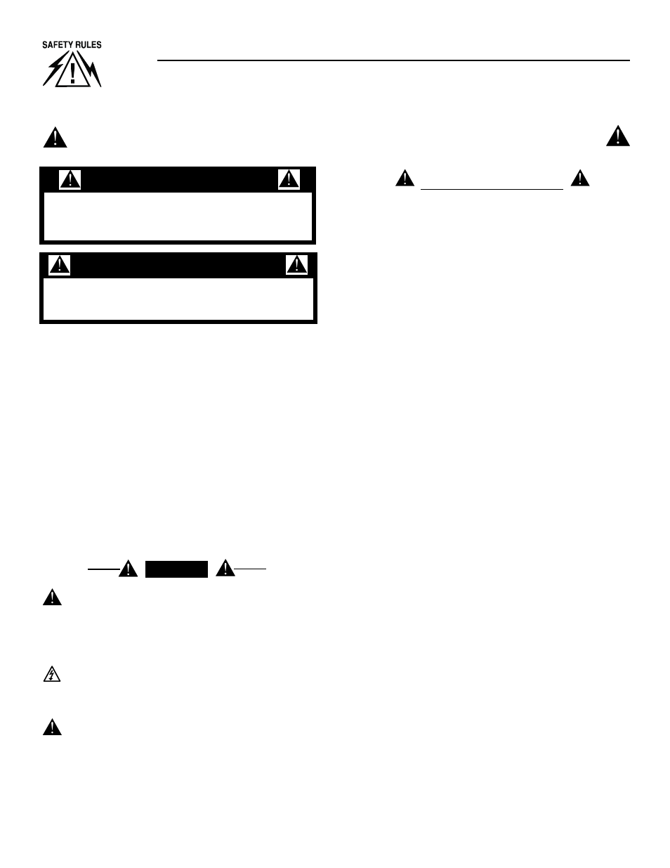 Important safety instructions, Warning, General hazards | Danger | Generac 04389-0 User Manual | Page 4 / 60