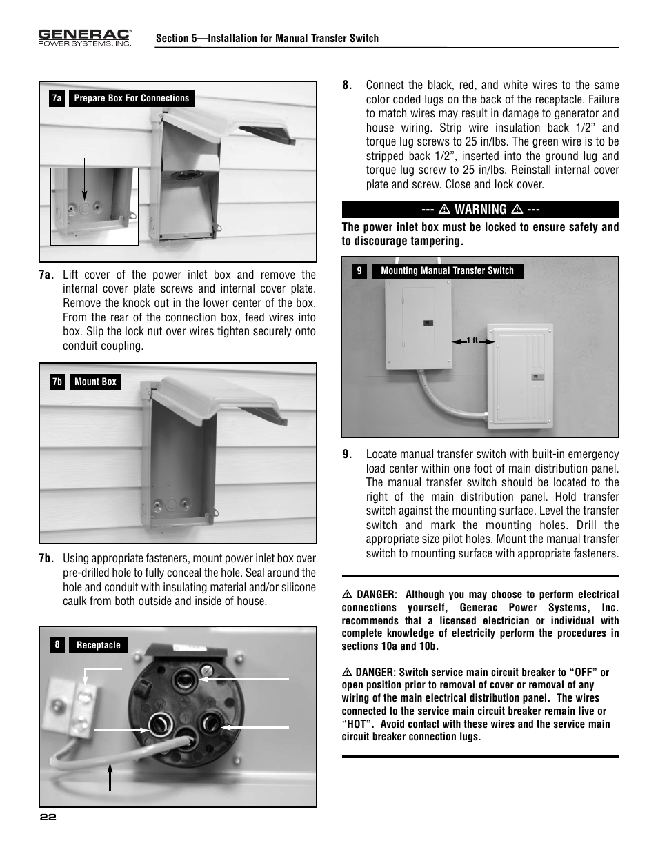 Generac 005308-0 User Manual | Page 24 / 48