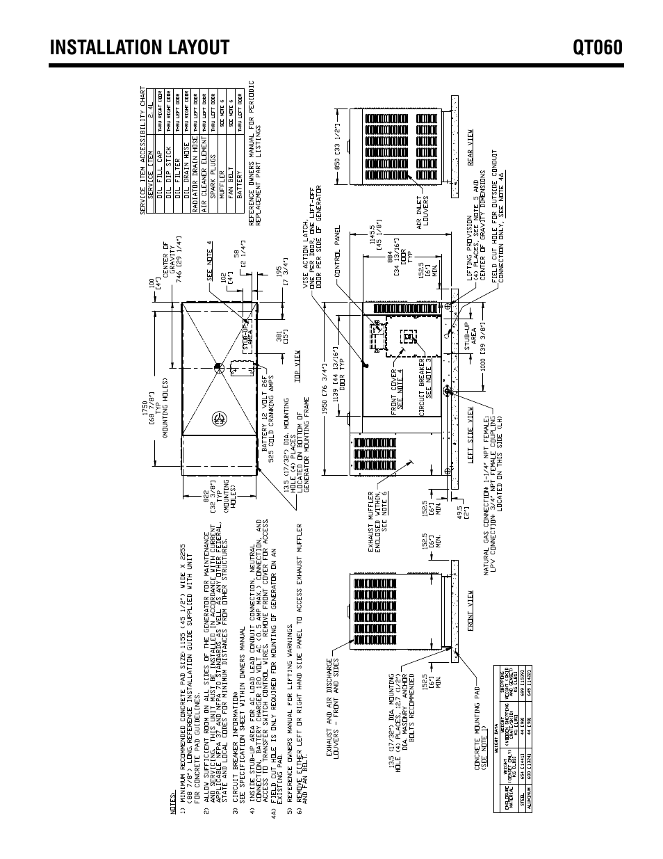 Generac Guardian Series Standby Generators QT060 User Manual | Page 5 / 6