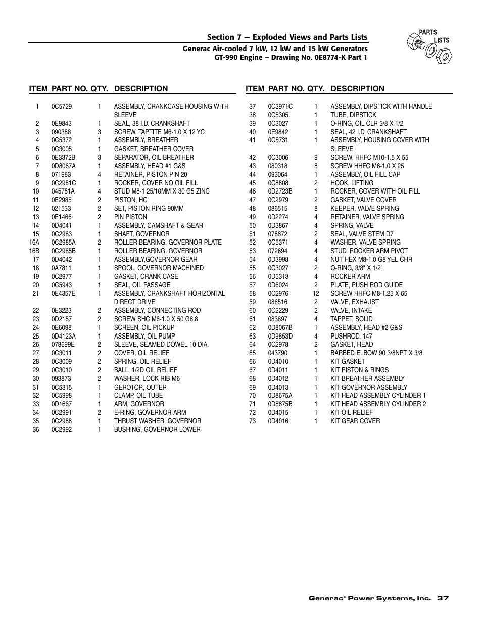 Generac 04673-2 User Manual | Page 39 / 56