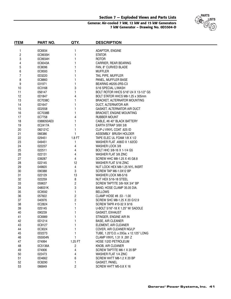 Generac 04673-2 User Manual | Page 43 / 56
