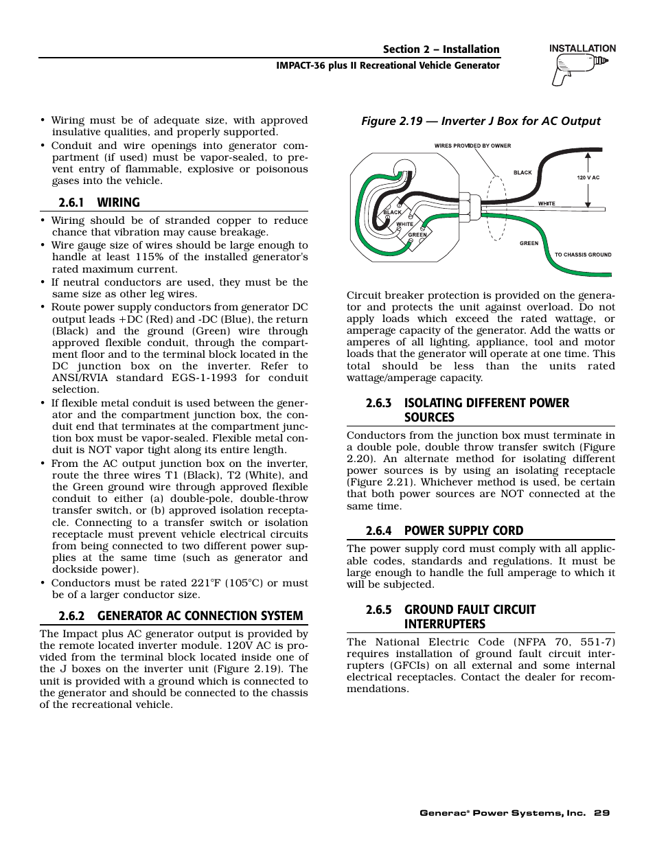 Generac 00941-3 User Manual | Page 31 / 52